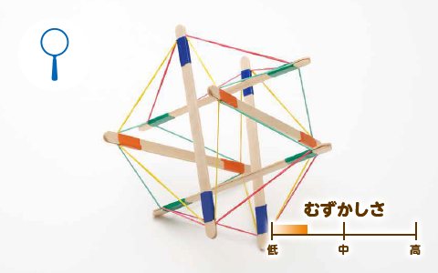 テンセグリティにちょうせん